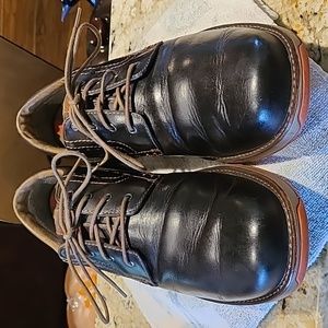 MERRELL,dark earth performance shoes. Oxfords size 15